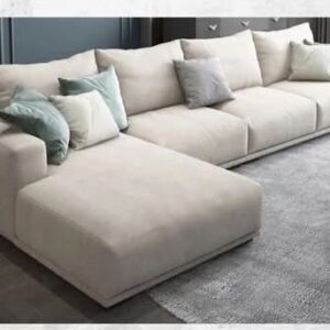 L shape sofa set